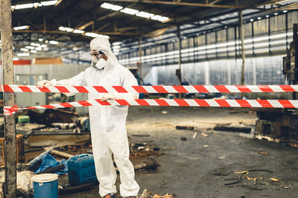 Professional Unattended Death Cleanup technician working in Walthill, NE
